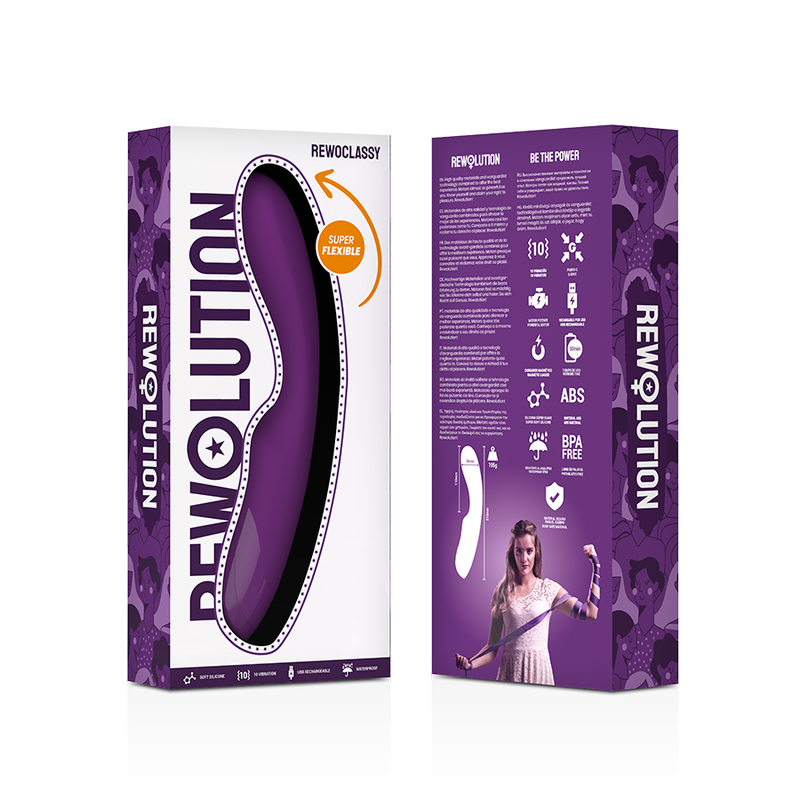 REWOLUTION - REWOCLASSY FLEXIBLE VIBRATOR - ToysByMonk