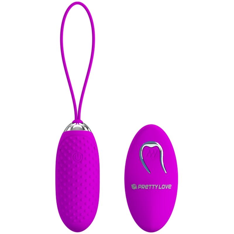 PRETTY LOVE - JOANNA VIBRATING EGG REMOTE CONTROL 12 MODES - ToysByMonk
