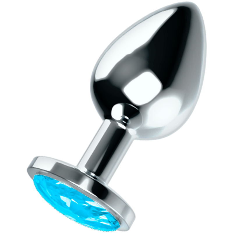 OHMAMA - ANAL PLUG WITH CRYSTAL S - ToysByMonk