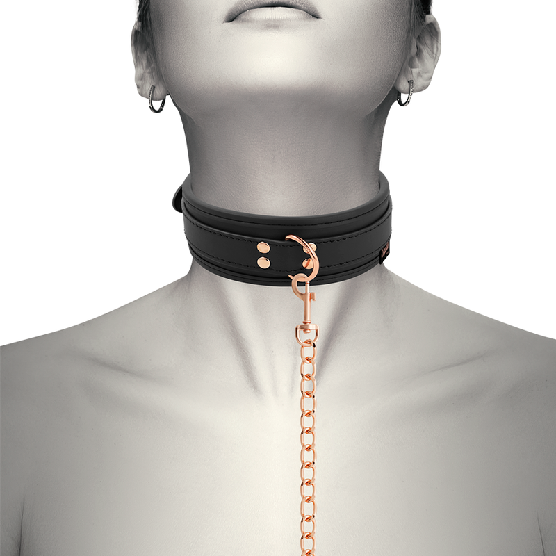COQUETTE CHIC DESIRE - FANTASY VEGAN LEATHER COLLAR WITH NEOPRENE LINING COQUETTE FANTASY