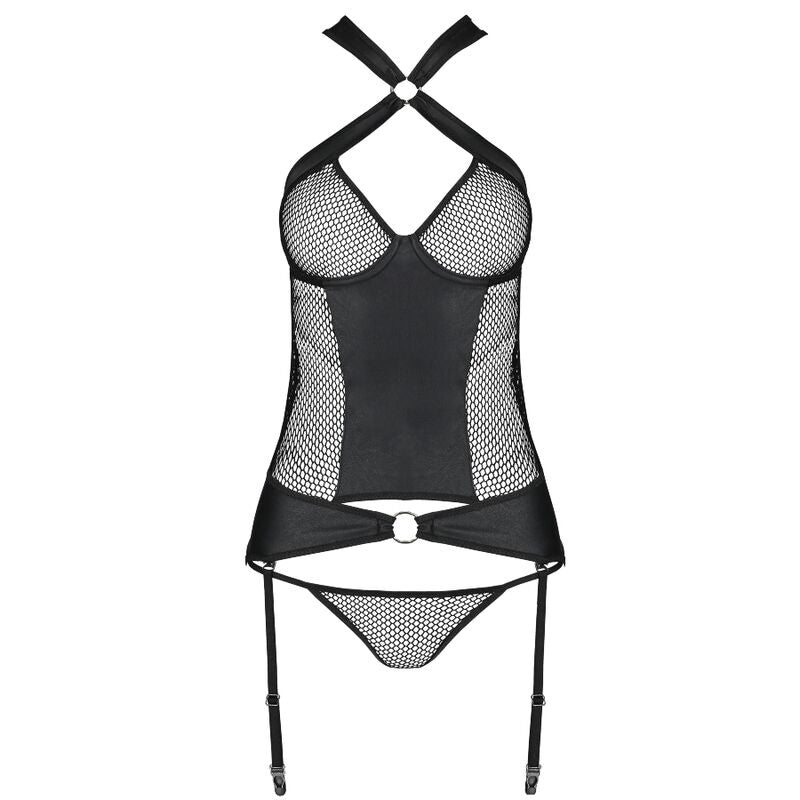 PASSION - AMANDA ECOLOGICAL LEATHER CORSET S/M PASSION WOMAN