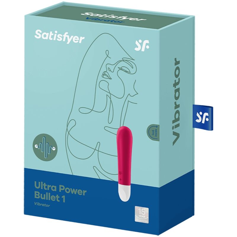 SATISFYER - ULTRA POWER BULLET 1 RED - ToysByMonk