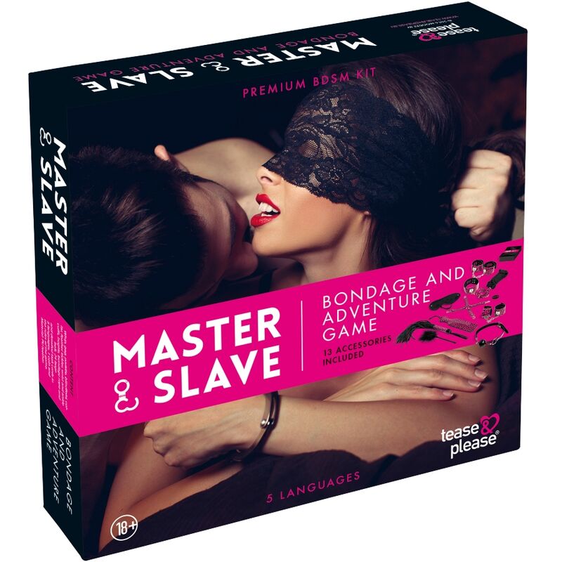 TEASE & PLEASE - SET 13 MAGENTA BONDAGE ACCESSORIES TEASE&PLEASE