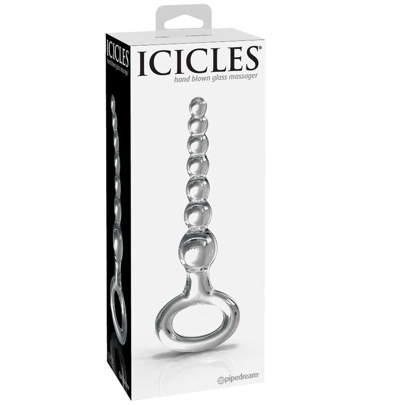 ICICLES - N. 67 GLASS ANAL PLUG ICICLES