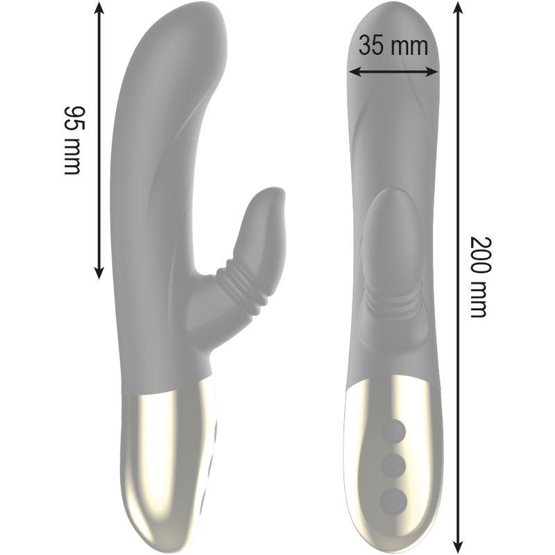 IBIZA - VIBRATOR NEW EXPERIENCE WITH LICKING RABBIT - ToysByMonk