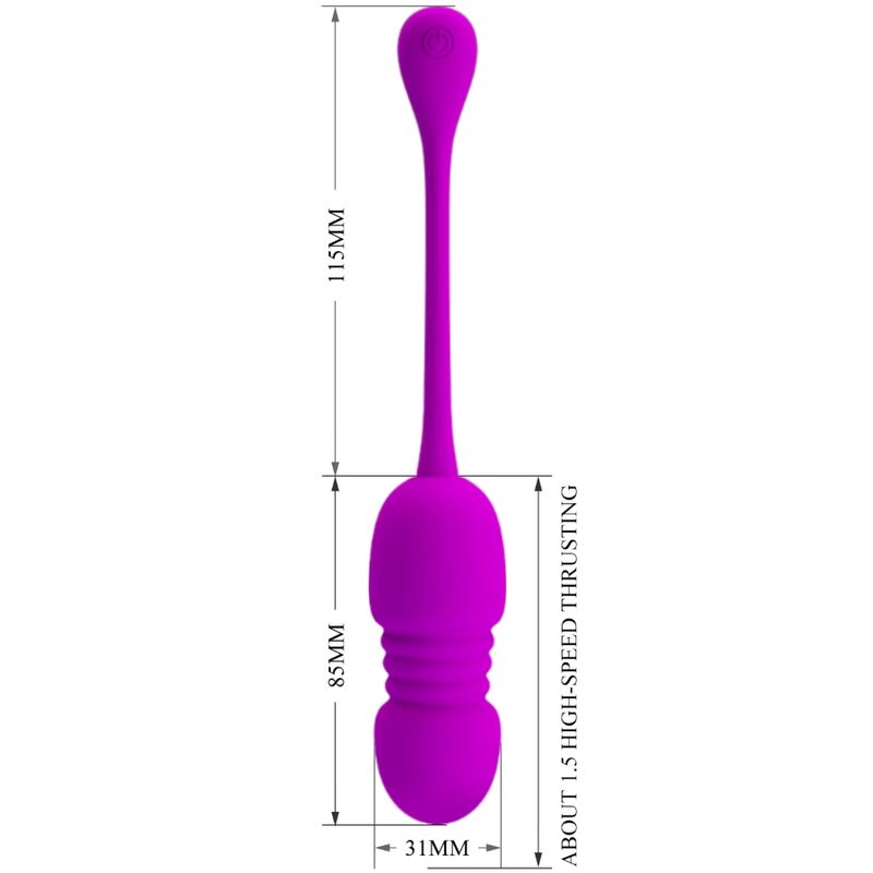 PRETTY LOVE - CALLIERI VIBRATING EGG - ToysByMonk