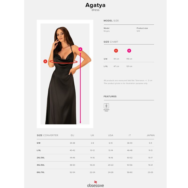 OBSESSIVE - AGATYA DRESS S/M - ToysByMonk