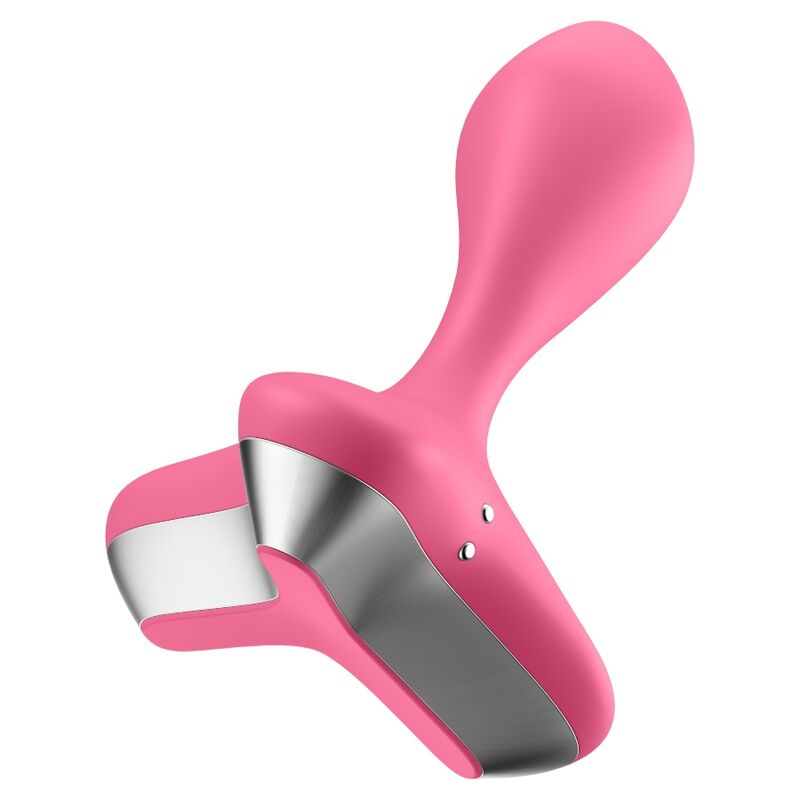 SATISFYER - GAME CHANGER PLUG VIBRATOR PINK - ToysByMonk