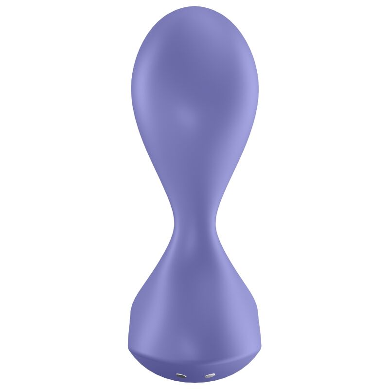 SATISFYER - SWEET SEAL VIBRATING PLUG APP VIOLET - ToysByMonk