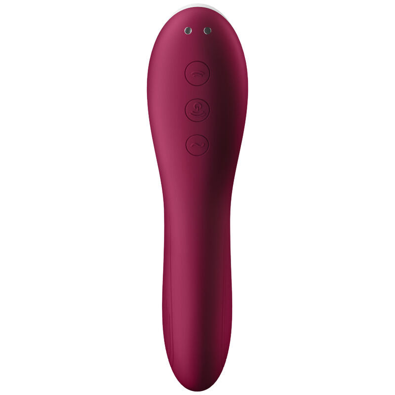 SATISFYER - DUAL CRUSH AIR PULSE VIBRATOR - ToysByMonk