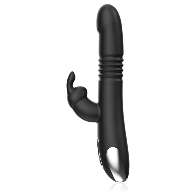 BLACK&SILVER - KENJI STIMULATING VIBE COMPATIBLE WITH WATCHME WIRELESS TECHNOLOGY - ToysByMonk