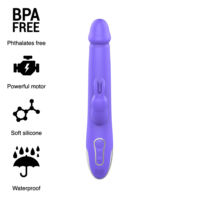 MR BOSS - ARTURO VIBRATOR & ROTATOR COMPATIBLE WITH WATCHME WIRELESS TECHNOLOGY - ToysByMonk