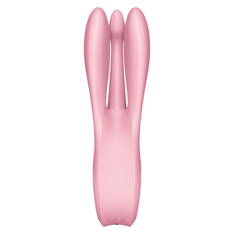 SATISFYER - THREESOME 1 VIBRATOR BLUE - ToysByMonk