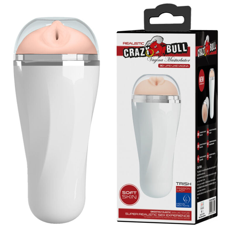 CRAZY BULL - TRISH 3D LIFE-LIKE VAGINA MASTURBATOR CRAZY BULL