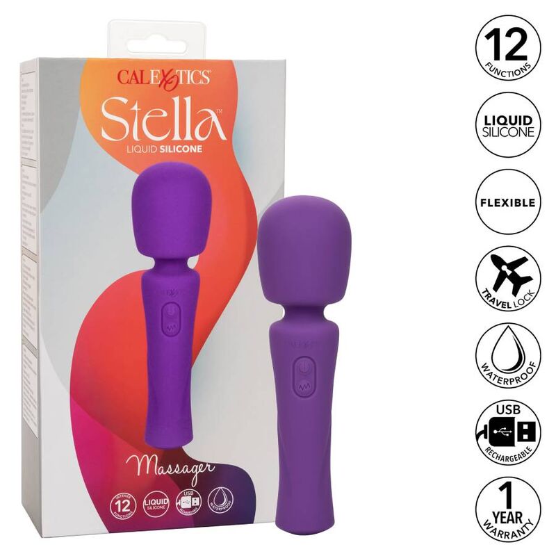 CALEXOTICS - STELLA MASSAGER VIOLET - ToysByMonk
