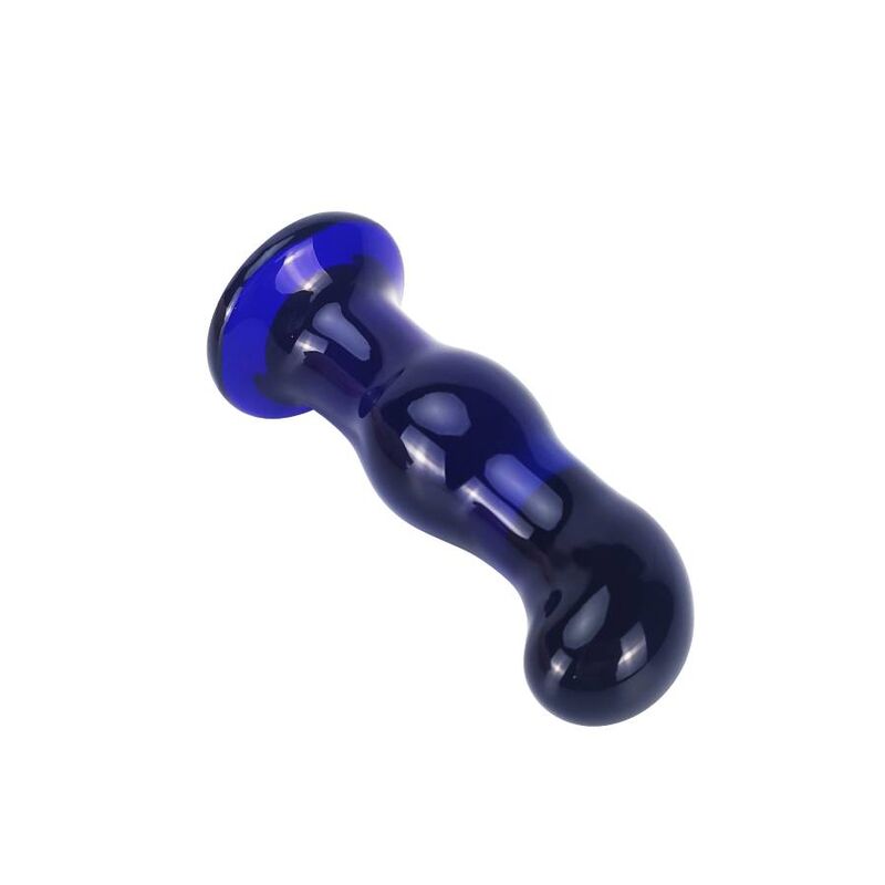 TOYJOY - THE GLEAMING VIBRATING GLAS BUTTPLUG - ToysByMonk