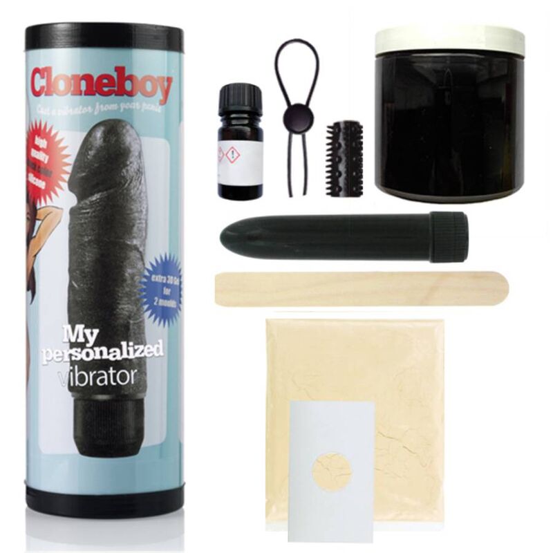 CLONEBOY - KIT PENIS CLONER WITH VIBRATION BLACK CLONEBOY