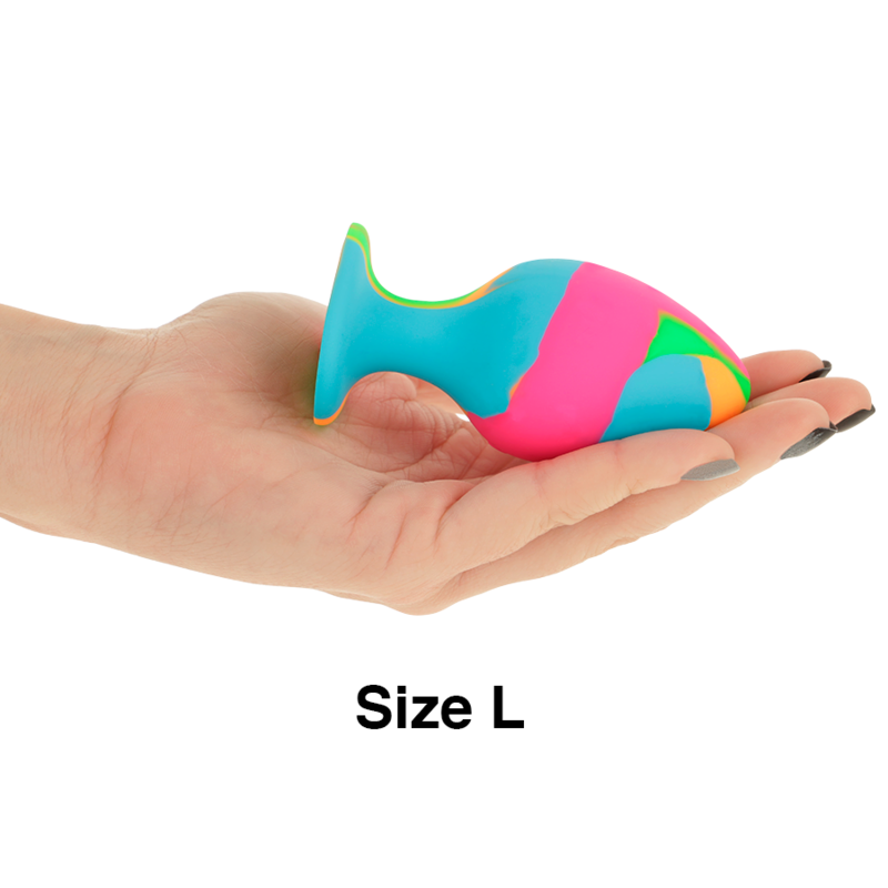 INTENSE - MULTICOLOR SILICONE PLUG SET INTENSE ANAL TOYS