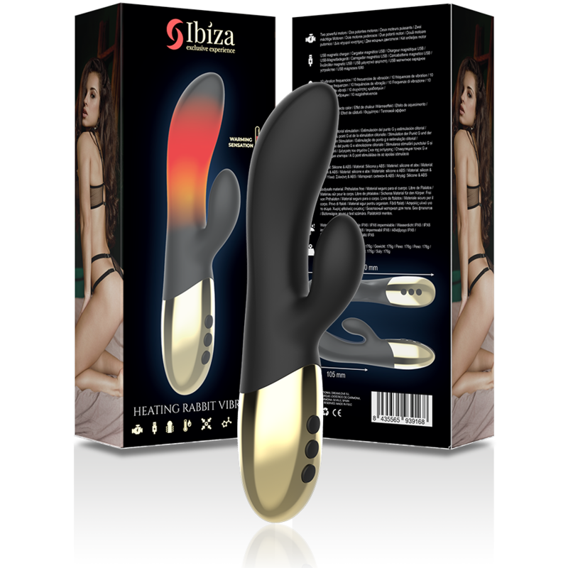 IBIZA - HEATING RABBIT VIBRATOR - ToysByMonk