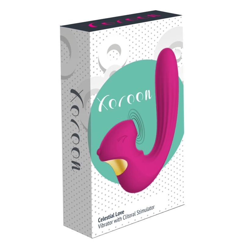 XOCOON - CELESTIAL LOVE VIBE STIMULATOR FUCHSIA - ToysByMonk