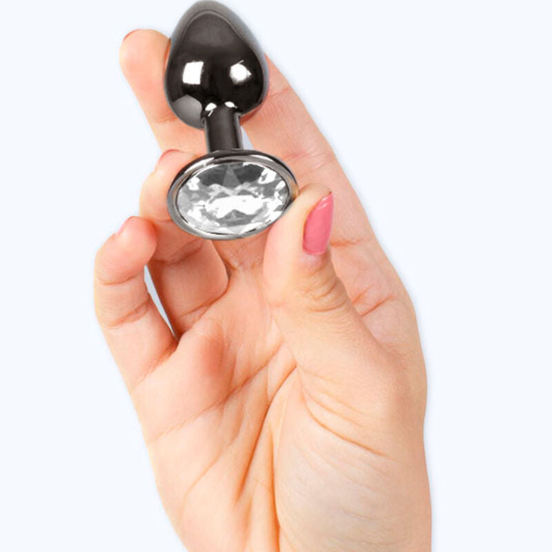 SECRETPLAY - GUNMETAL BUTT PLUG SMALL SIZE 7 CM SECRETPLAY TOYS