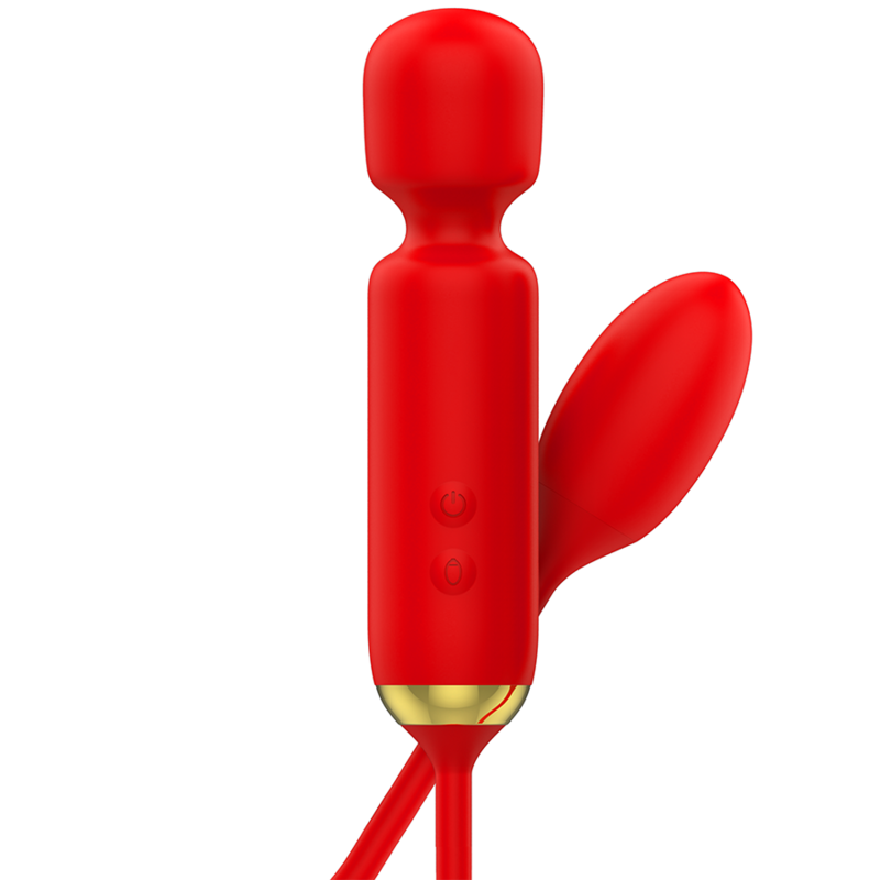 MIA - TOSCANA DOUBLE PLEASURE WAND + VIBRATING EGG - ToysByMonk