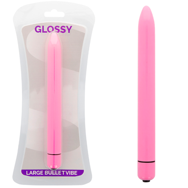 GLOSSY - SLIM VIBRATOR DEEP ROSE GLOSSY