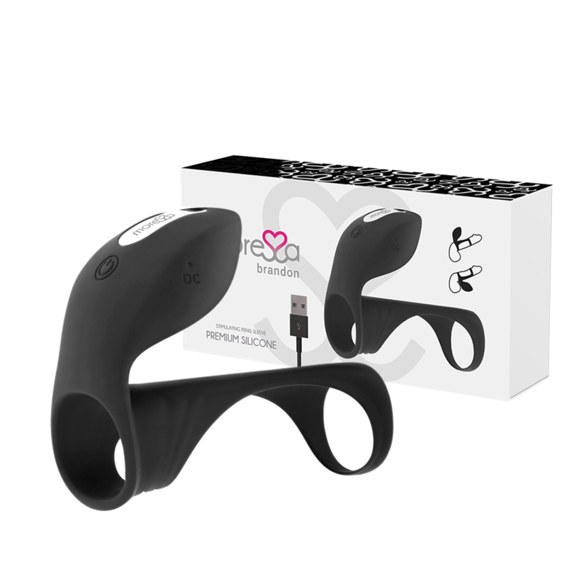 MORESSA - BRANDON VIBRATOR RING WITH COVER MORESSA