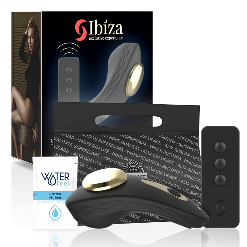 IBIZA - SILICONE PANTIE VIBRATOR REMOTE CONTROL - ToysByMonk