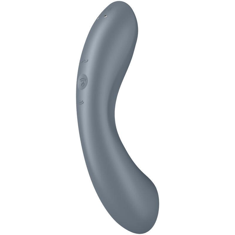 SATISFYER - CURVE TRINITY 1 AIR PULSE VIBRATION - ToysByMonk