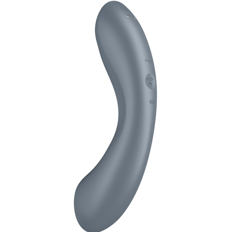 SATISFYER - CURVE TRINITY 1 AIR PULSE VIBRATION - ToysByMonk