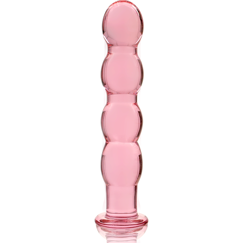 NEBULA SERIES BY IBIZA - MODEL 10 DILDO BOROSILICATE GLASS CLEAR 16.5 CM -O- 3.5 CM - ToysByMonk