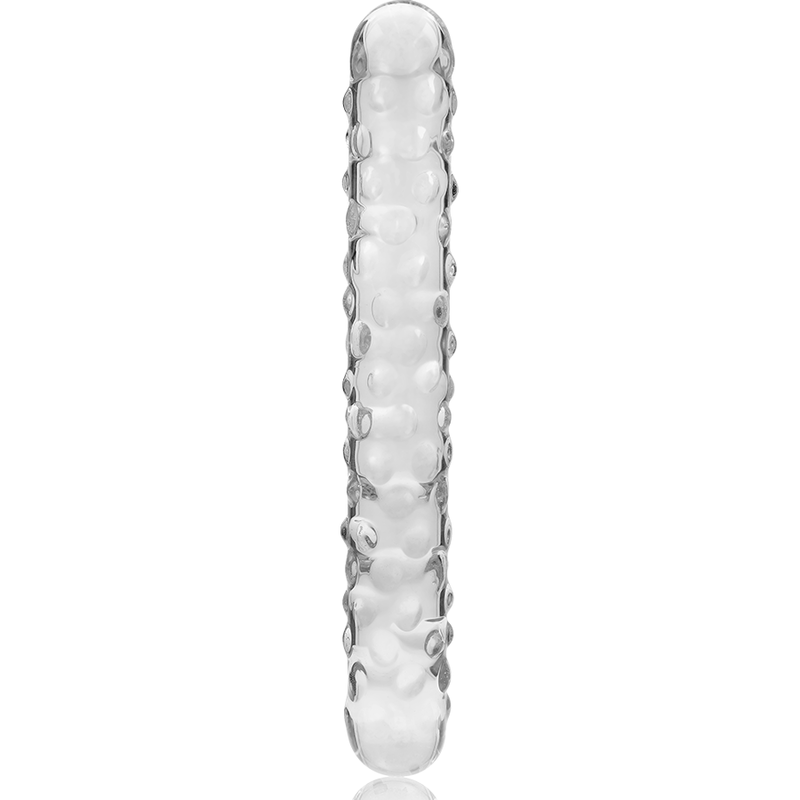 NEBULA SERIES BY IBIZA - MODEL 15 DILDO BOROSILICATE GLASS CLEAR 18.5 CM -O- 3 CM - ToysByMonk