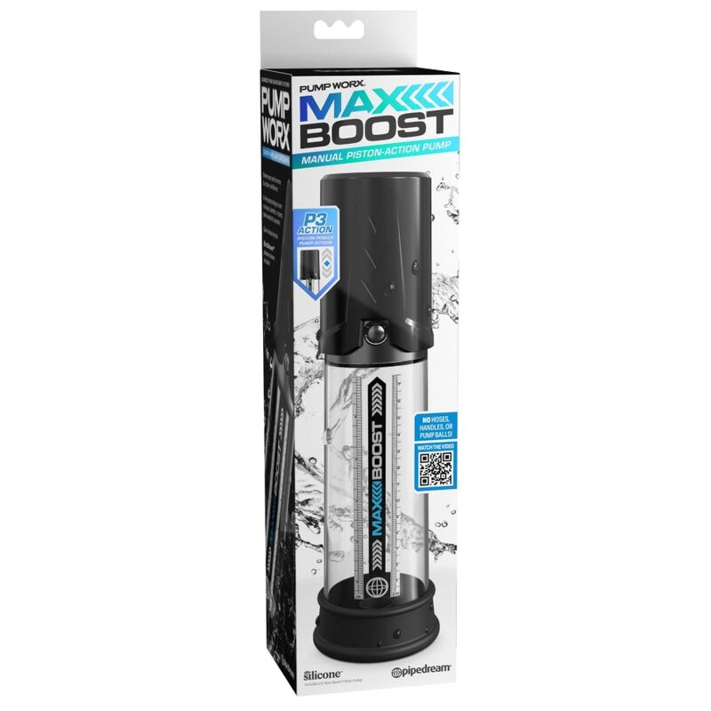 PUMP WORX - MAX BOOST BLACK - ToysByMonk
