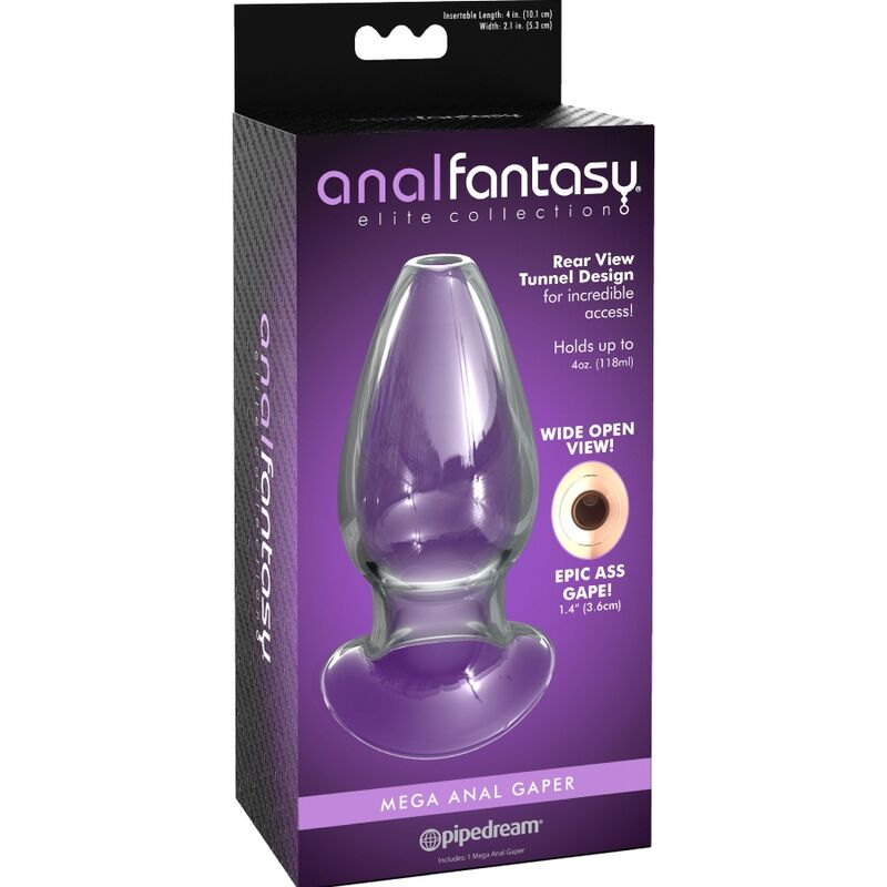 ANAL FANTASY ELITE COLLECTION - ANAL GAPER CRYSTAL DILATOR SIZE L ANAL FANTASY ELITE COLLECTION