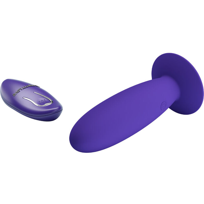 PRETTY LOVE - YOUTH PLUG ANAL VIBRATOR REMOTE CONTROL VIOLET - ToysByMonk