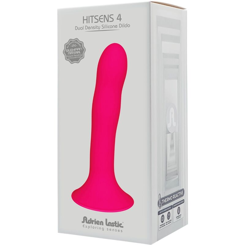 ADRIEN LASTIC - HITSENS 4 SILICONE DILDO FUCHSIA ADRIEN LASTIC