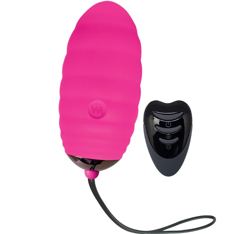 ADRIEN LASTIC - OCEAN BREEZE 2.0 RECHARGEABLE VIBRATING EGG REMOTE CONTROL PINK - ToysByMonk