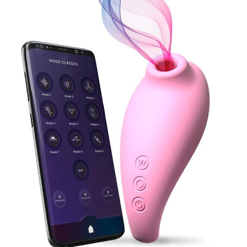 ADRIEN LASTIC - REVELATION CLITORIS SUCKER PINK - FREE APP - ToysByMonk