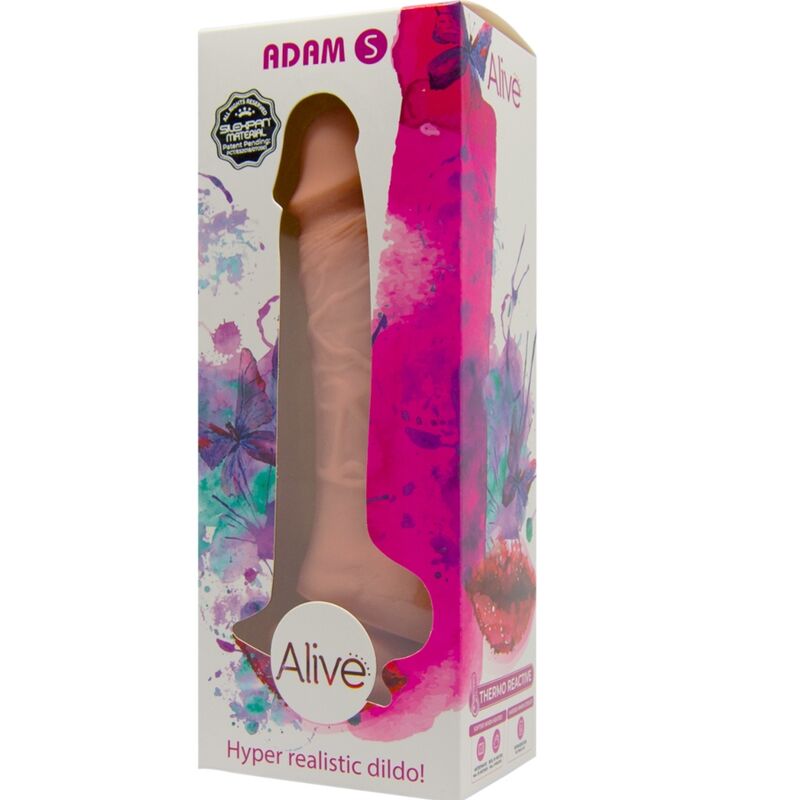 ALIVE - ADAM S REALISTIC PENIS 17.75 CM - ToysByMonk