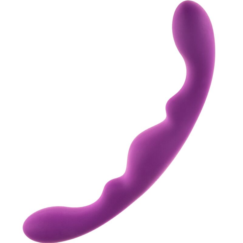 ALIVE - LUNA DILDO DOUBLE PENETRATION VIOLET SILICONE 25 CM - ToysByMonk