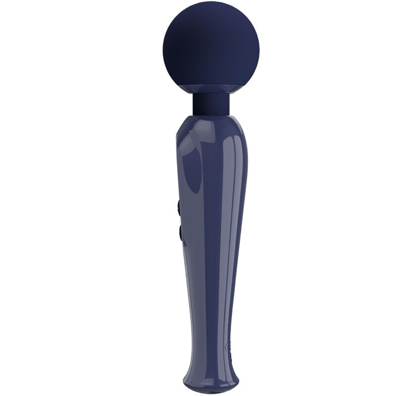 PRETTY LOVE - SKYLER VIBRATOR WAND BLUE PRETTY LOVE LED