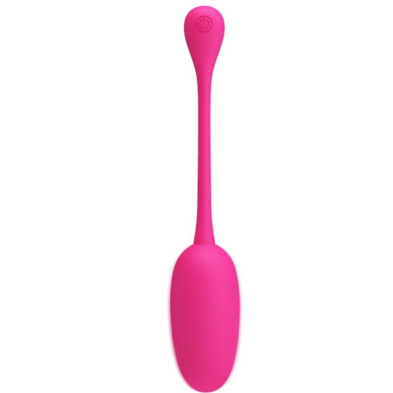 PRETTY LOVE - KNUCKER PINK RECHARGEABLE VIBRATING EGG PRETTY LOVE FLIRTATION