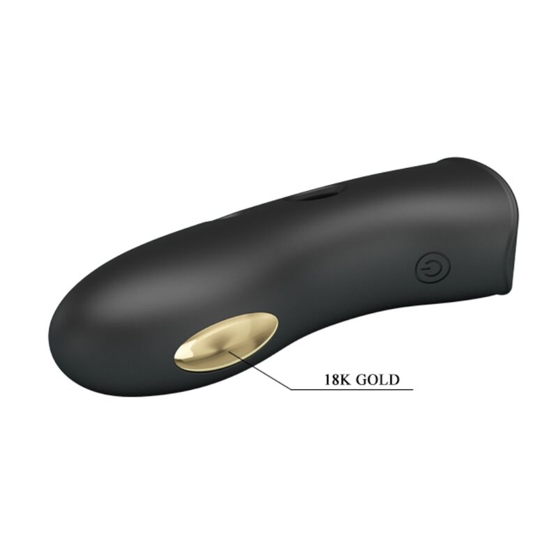 PRETTY LOVE - MARICO BLACK ELECTRO-STIMULATOR FINGER COVER - ToysByMonk