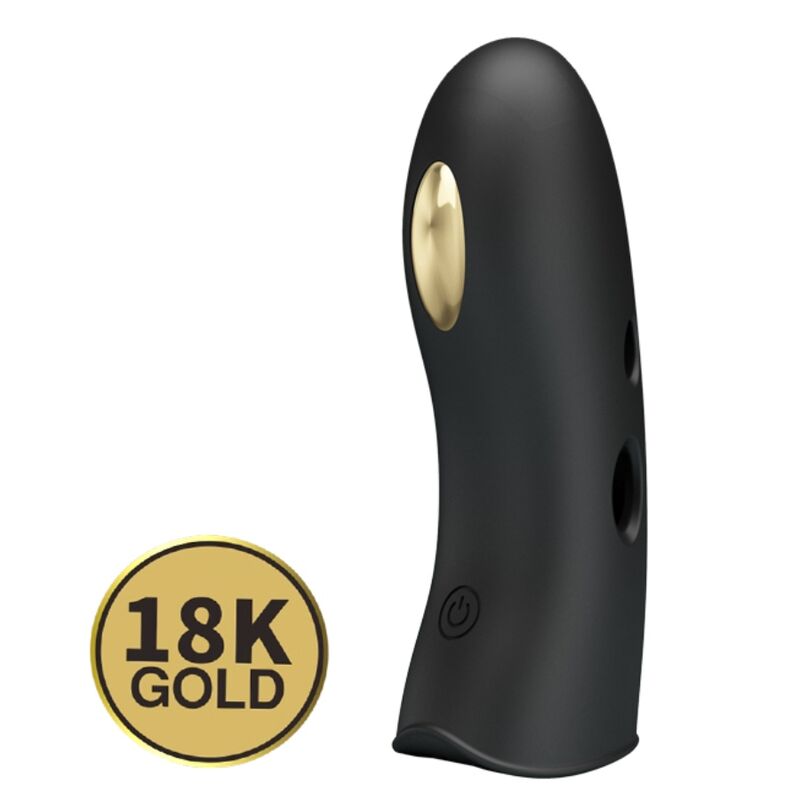 PRETTY LOVE - MARICO BLACK ELECTRO-STIMULATOR FINGER COVER - ToysByMonk