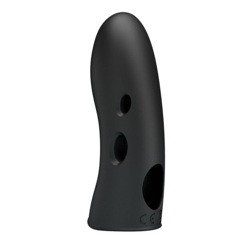 PRETTY LOVE - MARICO BLACK ELECTRO-STIMULATOR FINGER COVER - ToysByMonk