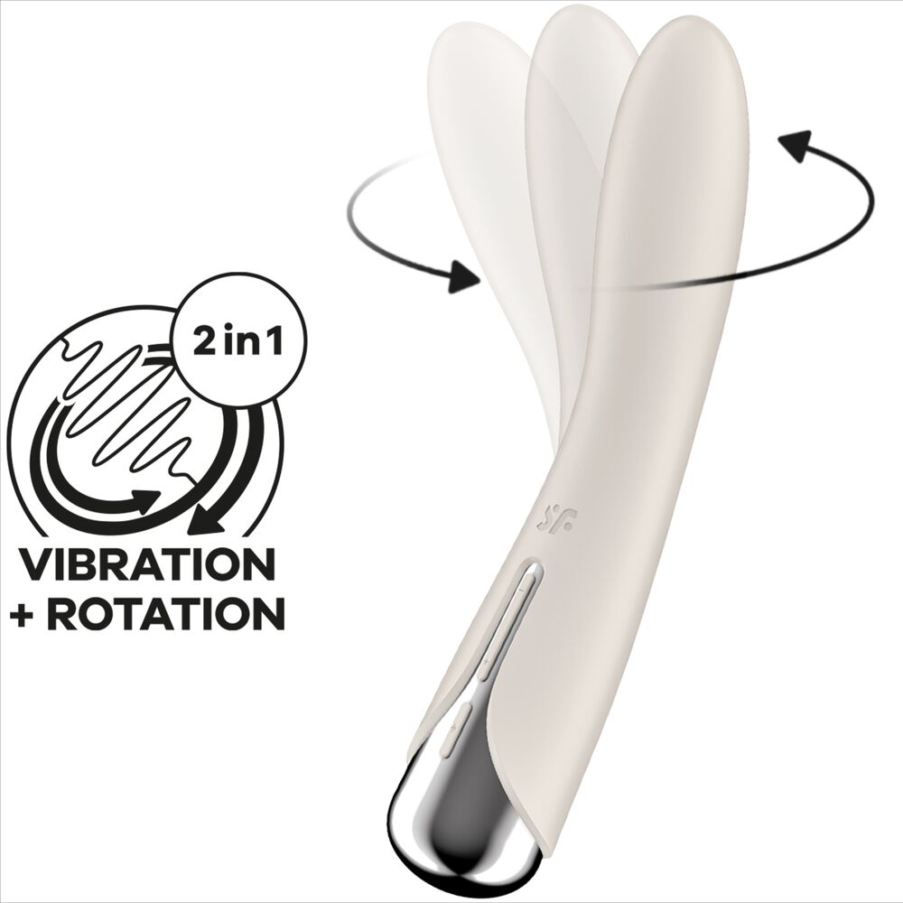 SATISFYER - SPINNING VIBE 1 G-SPOT ROTATOR VIBRATOR - ToysByMonk