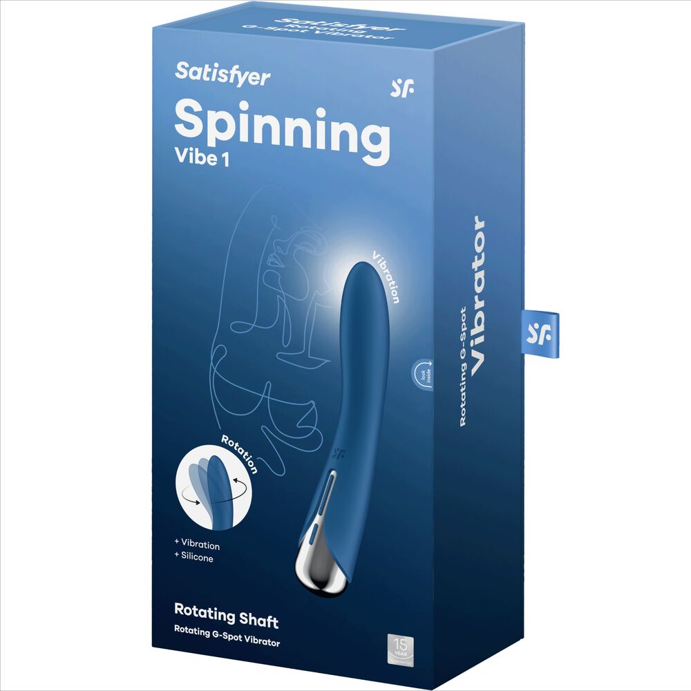 SATISFYER - SPINNING VIBE 1 G-SPOT ROTATOR VIBRATOR - ToysByMonk