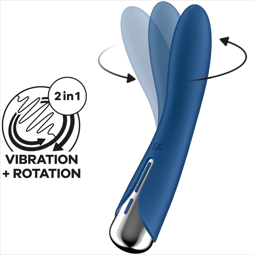 SATISFYER - SPINNING VIBE 1 G-SPOT ROTATOR VIBRATOR - ToysByMonk