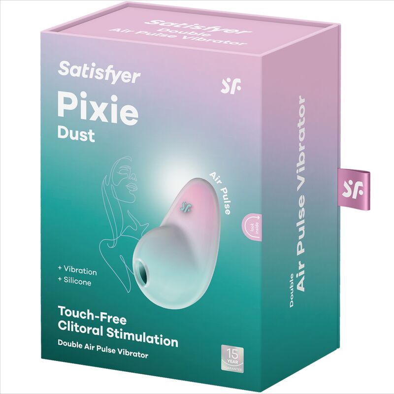 SATISFYER - PIXIE DUST LILAC AIR PLUSE STIMULATOR SATISFYER AIR PULSE